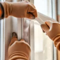 Фото по теме: Как крепить пароизоляционную ленту вокруг оконных проемов