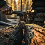 Фото по теме: Как стянуть разошедшиеся венцы старого деревянного дома
