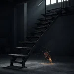 Фото по теме: Как сделать металлическую лестницу на монокосоуре